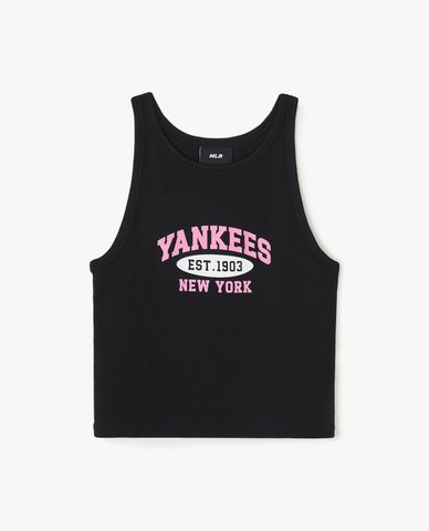  MLB - Áo ba lỗ nữ phom croptop Varsity Slim Fit 