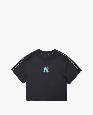  MLB - Áo croptop nữ tay ngắn Athleisure 