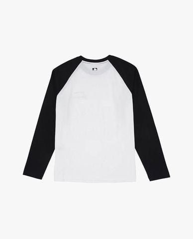  MLB - Áo thun nữ cổ tròn tay dài Varsity Raglan 