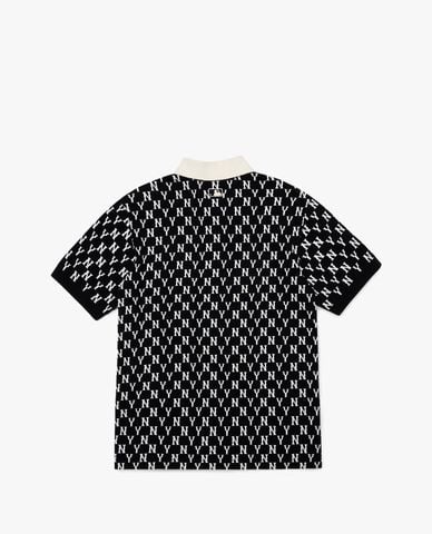  MLB - Áo polo nam ngắn tay Basic Monogram All Over 
