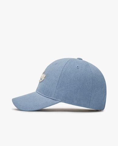  MLB - Nón bóng chày unisex Cultivating Lettering Denim Unstructured 