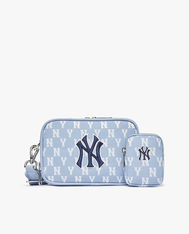  MLB - Túi đeo chéo phom chữ nhật thời trang Monogram 