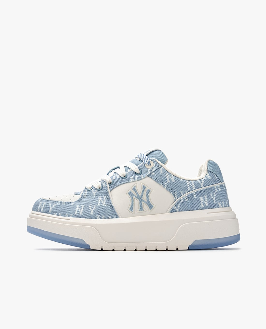 MLB - Giày sneakers unisex cổ thấp Chunky Liner Denim Monogam