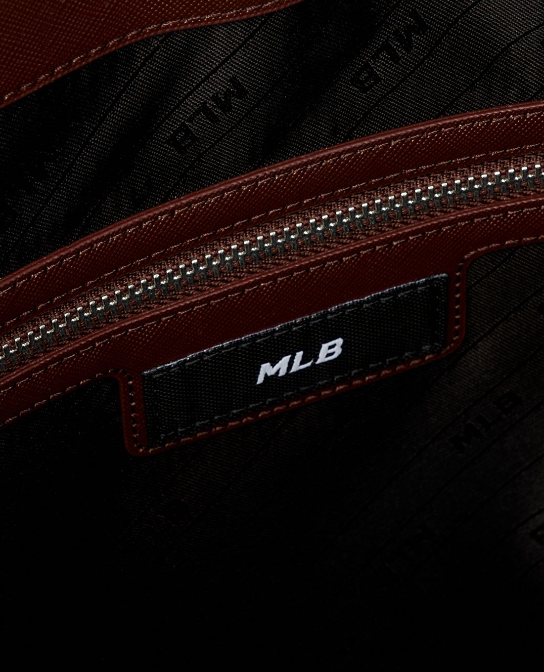 MLB Monotive Coated Canvas Vertical Tote Bag