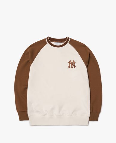  MLB - Áo sweatshirt phom suông tay dài thời trang 