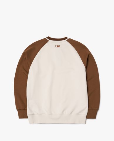  MLB - Áo sweatshirt phom suông tay dài thời trang 