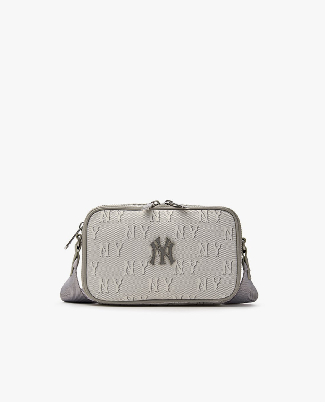 MLB - Túi đeo chéo unisex phom chữ nhật Classic Monogram Jacquard Mini