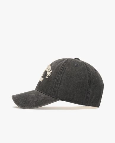  MLB - Nón bóng chày unisex Denim Varsity Cursive 