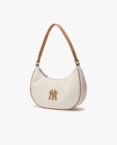  MLB - Túi đeo vai nữ Classic Monogram Jacquard 