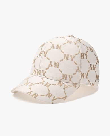 MLB - Nón bóng chày unisex Jacquard Dia Monogram 