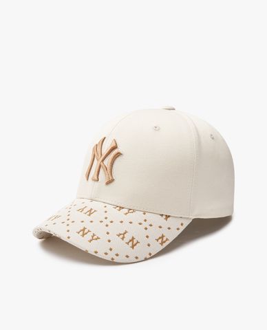  MLB - Nón bóng chày unisex Diamond Monogram Point Structure 