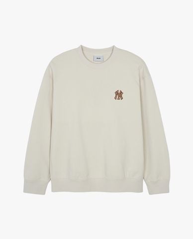  MLB - Áo sweatshirt unisex cổ tròn tay dài Monogram Big Lux 