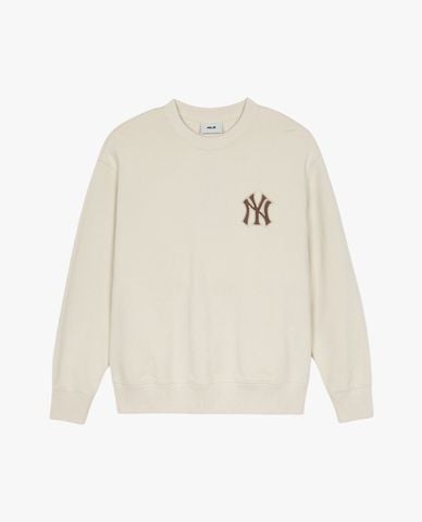  MLB - Áo sweatshirt unisex cổ tròn tay dài Monogram Big Lux 
