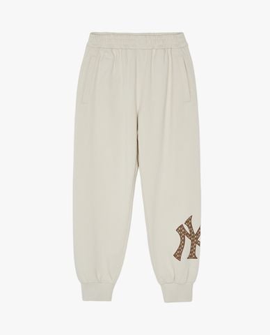  MLB - Quần jogger unisex lưng thun Monogram 