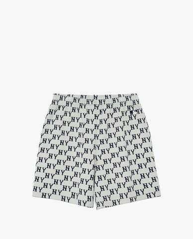  MLB - Quần shorts unisex ống rộng Classic Monogram All Over Jacquard 