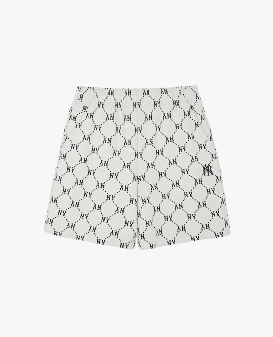 MLB - Quần short unisex ống rộng Jacquard Dia Monogram