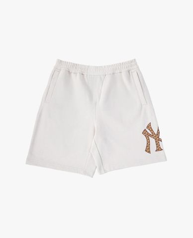  MLB - Quần short unisex ống rộng lưng thun Monogram Big Lux 