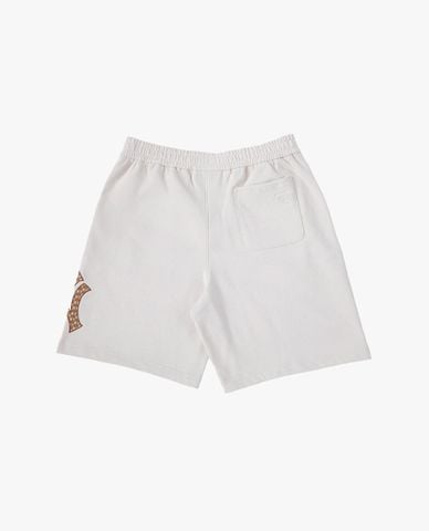  MLB - Quần short unisex ống rộng lưng thun Monogram Big Lux 