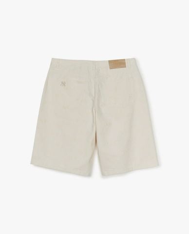  MLB - Quần shorts jeans nam Classic Jacquard Monogram 