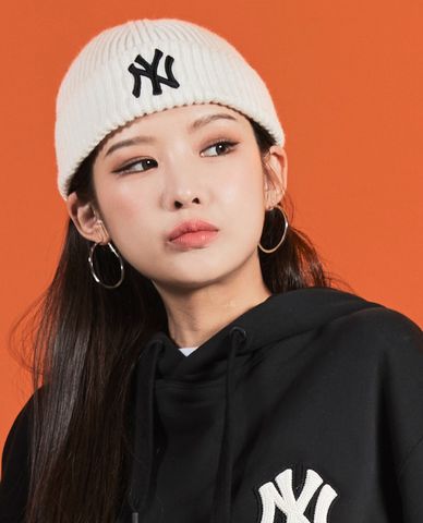  MLB - Nón len thêu logo Uni Short Beanie 