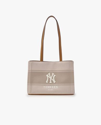  MLB - Túi đeo vai nữ Varsity Lettering Canvas 