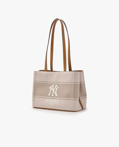  MLB - Túi đeo vai nữ Varsity Lettering Canvas 