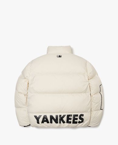  MLB - Áo khoác phao tay dài phối logo thời trang 