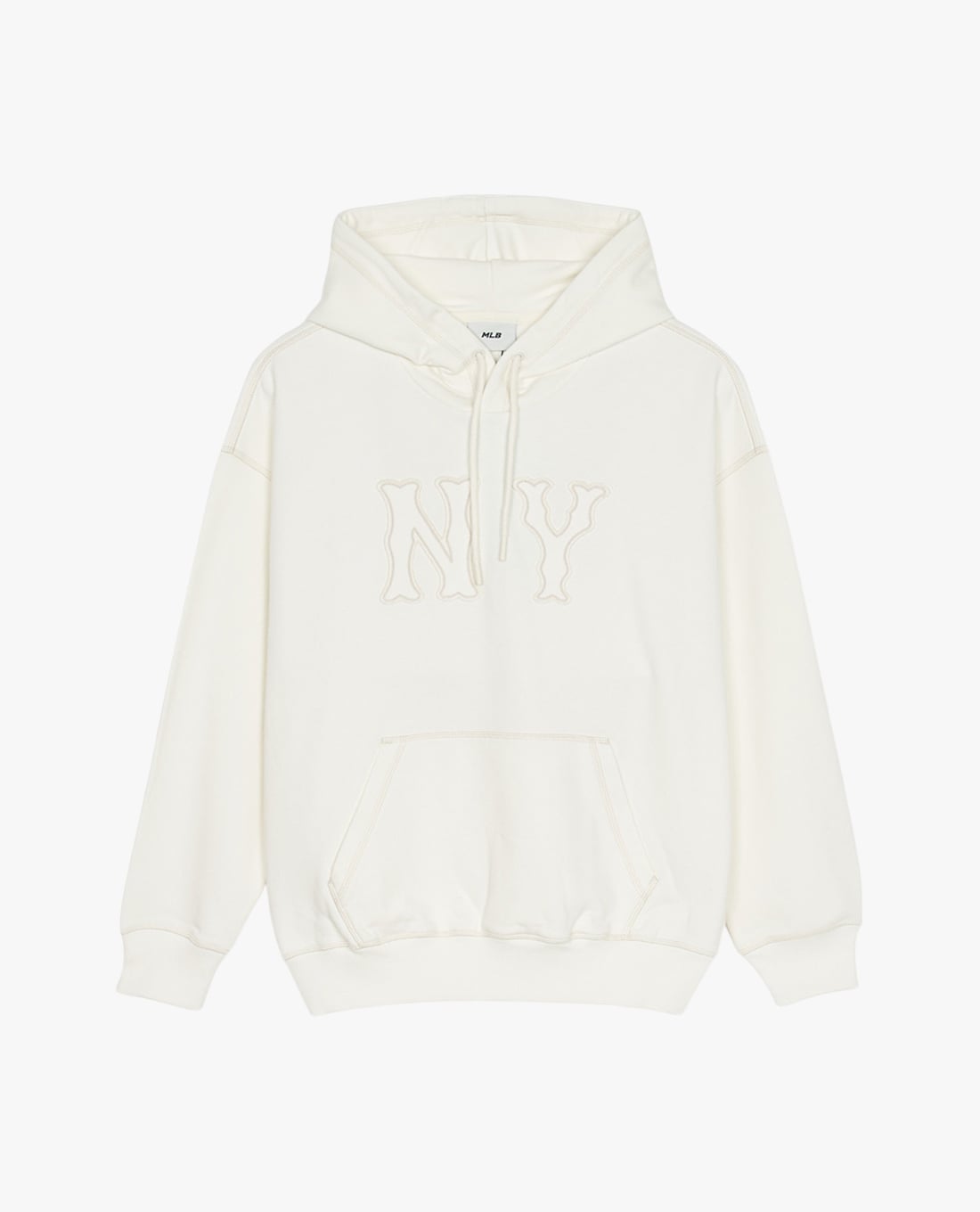 MLB - Áo hoodie unisex tay dài phối mũ Basic Coopers Logo Overfit