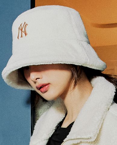  MLB - Nón bucket thời trang Fleece 