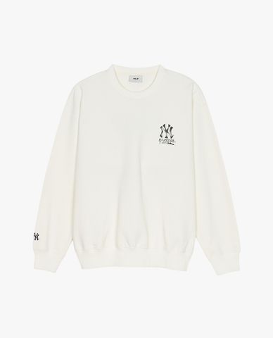  MLB - Áo sweatshirt unisex Basic Back Big Logo Overfit 