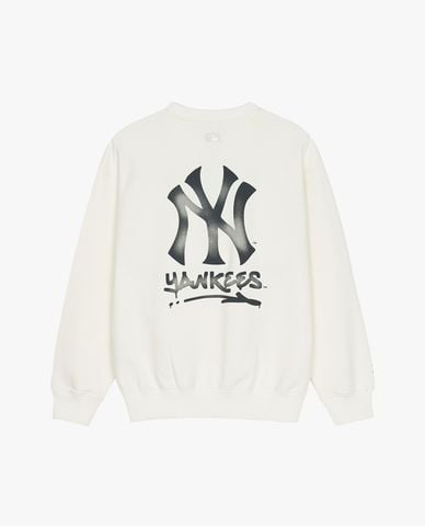  MLB - Áo sweatshirt unisex Basic Back Big Logo Overfit 