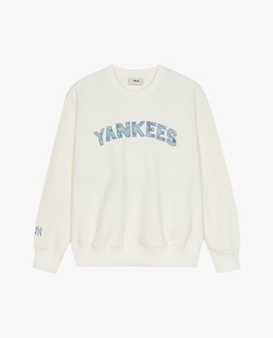  MLB - Áo sweatshirt unisex Monogram Lettering Big Luxe 