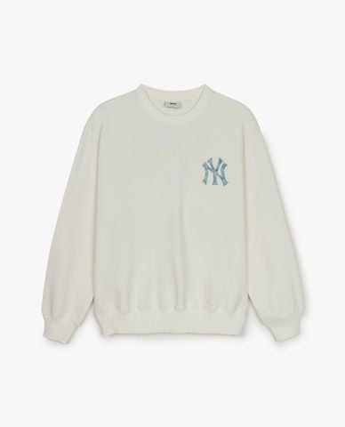  MLB - Áo sweatshirt unisex Denim Like Monogram Big Lux 