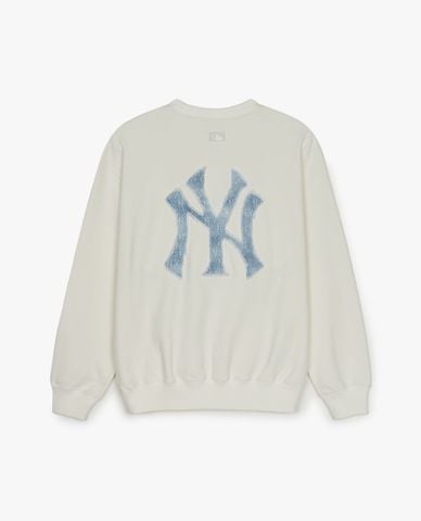  MLB - Áo sweatshirt unisex Denim Like Monogram Big Lux 