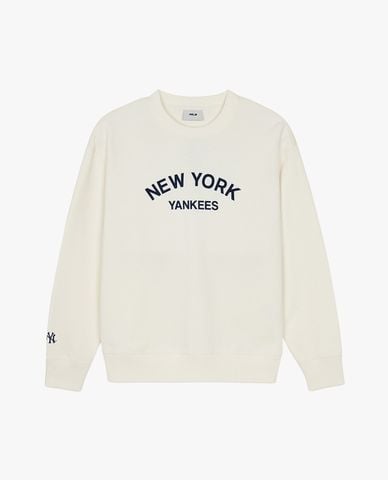  MLB - Áo sweatshirt unisex cổ tròn tay dài Varsity 