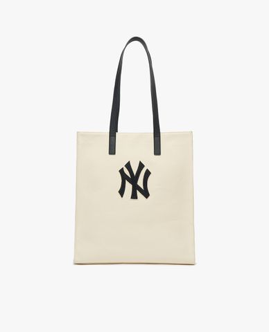  MLB - Túi tote phom chữ nhật thời trang Canvas 