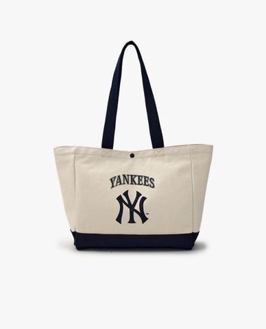  MLB - Túi tote unisex Vintage Lettering Shopper 