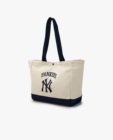  MLB - Túi tote unisex Vintage Lettering Shopper 