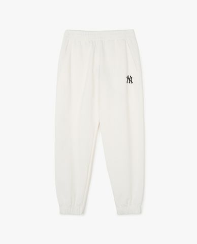  MLB - Quần jogger unisex lưng thun phối logo thời trang 