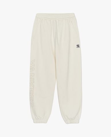  MLB - Quần jogger unisex lưng thun Varsity 