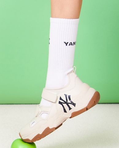  MLB - Giày sandals unisex đế cao quai ngang Big Ball Chunky Mas 