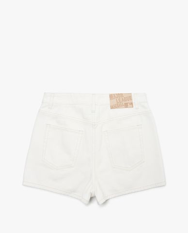  MLB - Quần shorts jeans nữ Heart 