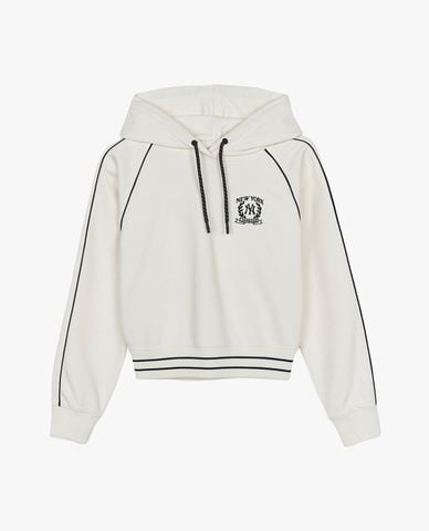  MLB - Áo hoodie nữ tay dài Varsity Sportive New York Yankees 