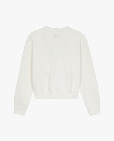  MLB - Áo sweatshirt nữ cổ tròn tay dài in họa tiết Floral 