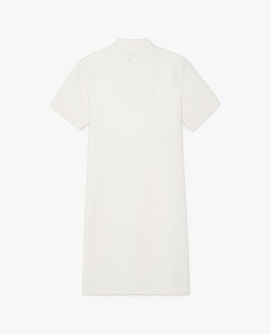  MLB - Đầm polo nữ cổ bẻ tay ngắn mini Heart Piqué 