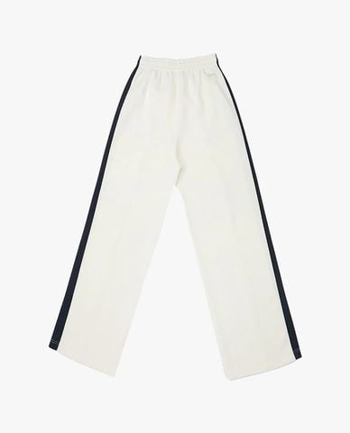  MLB - Quần dài nữ ống rộng lưng thun Varsity Color Block 