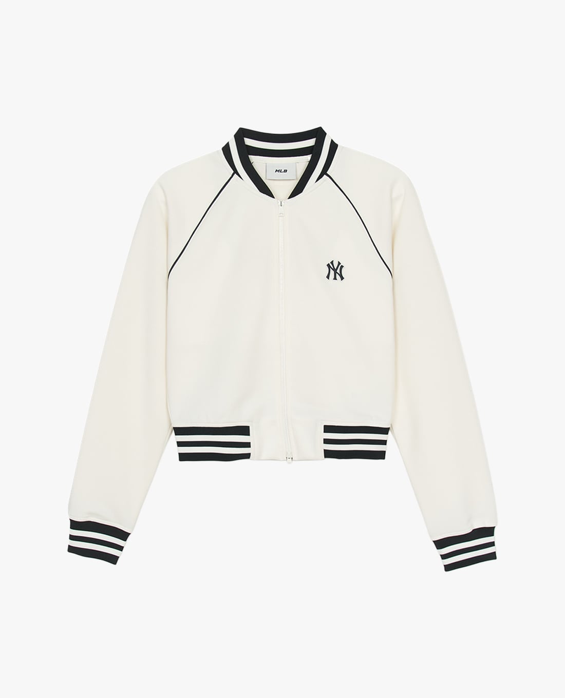 MLB - Áo khoác bomber nữ phom croptop Varsity