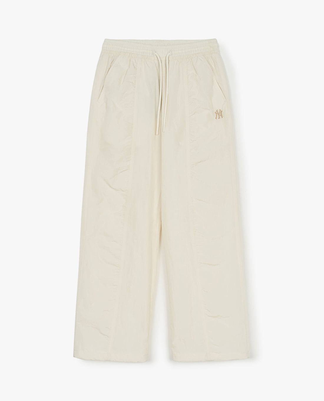 MLB - Quần dài nữ ống rộng lưng thun Gorpcore