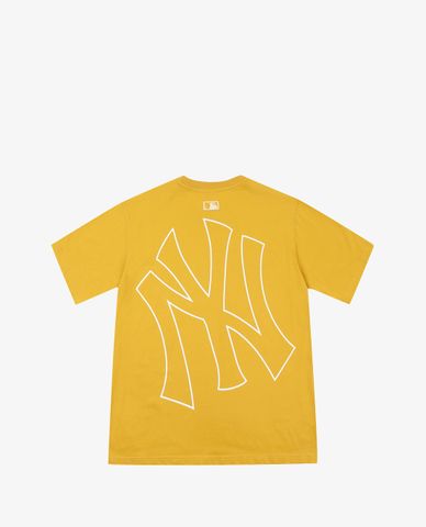  MLB - Áo thun cổ tròn ngắn tay Mega Logo Overfit 