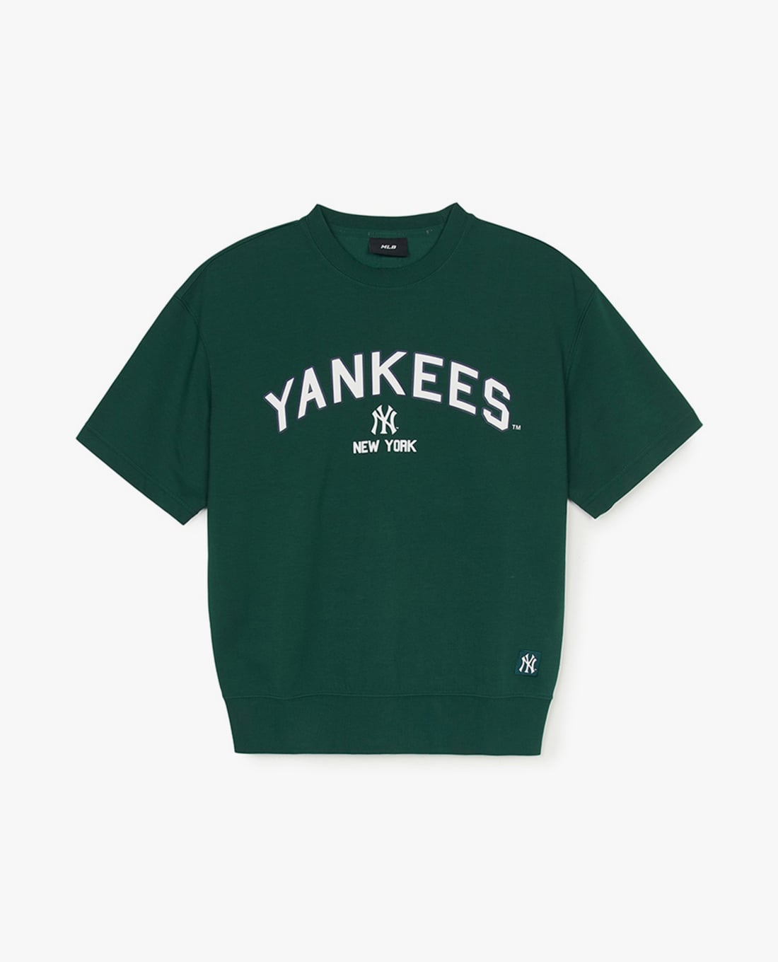 MLB - Áo thun unisex cổ tròn tay ngắn Varsity Lettering